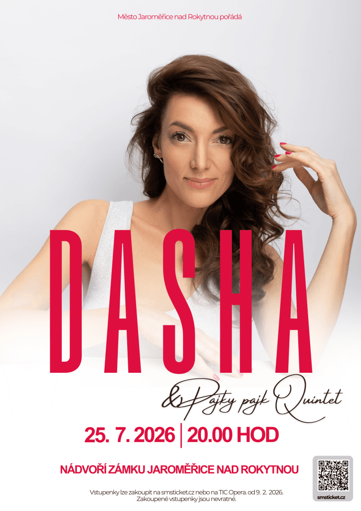 Dasha 2026 | Městské kulturní středisko Jaroměřice nad Rokytnou