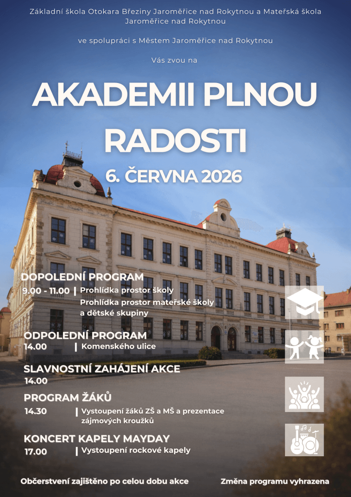 Akademie skoly oprava | Městské kulturní středisko Jaroměřice nad Rokytnou