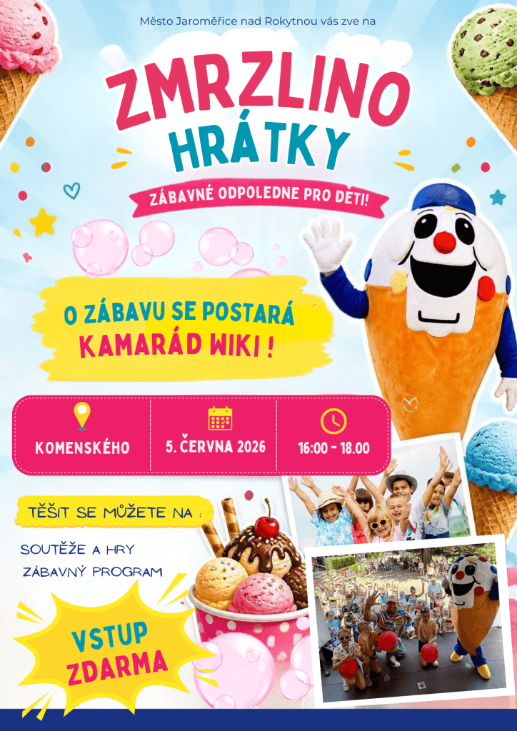 Zmrzlinohratky 2026 | Městské kulturní středisko Jaroměřice nad Rokytnou