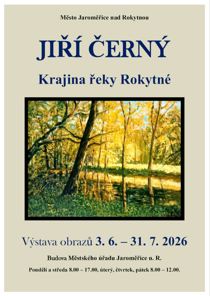 Jaromerice plakat | Městské kulturní středisko Jaroměřice nad Rokytnou