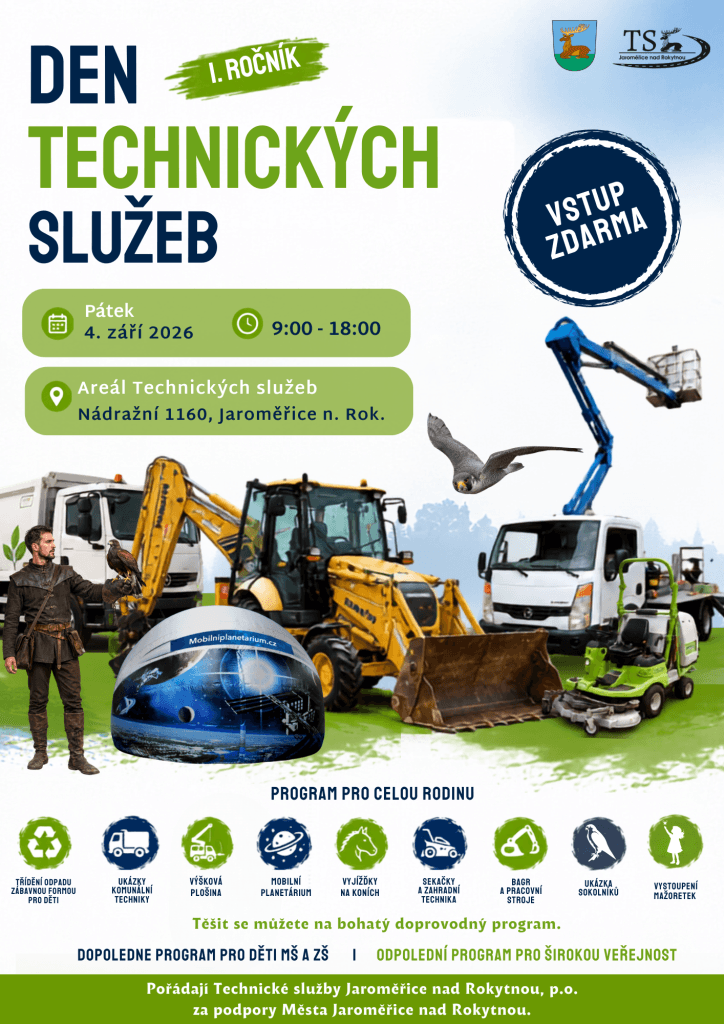 den technickych sluzeb 2026 | Městské kulturní středisko Jaroměřice nad Rokytnou