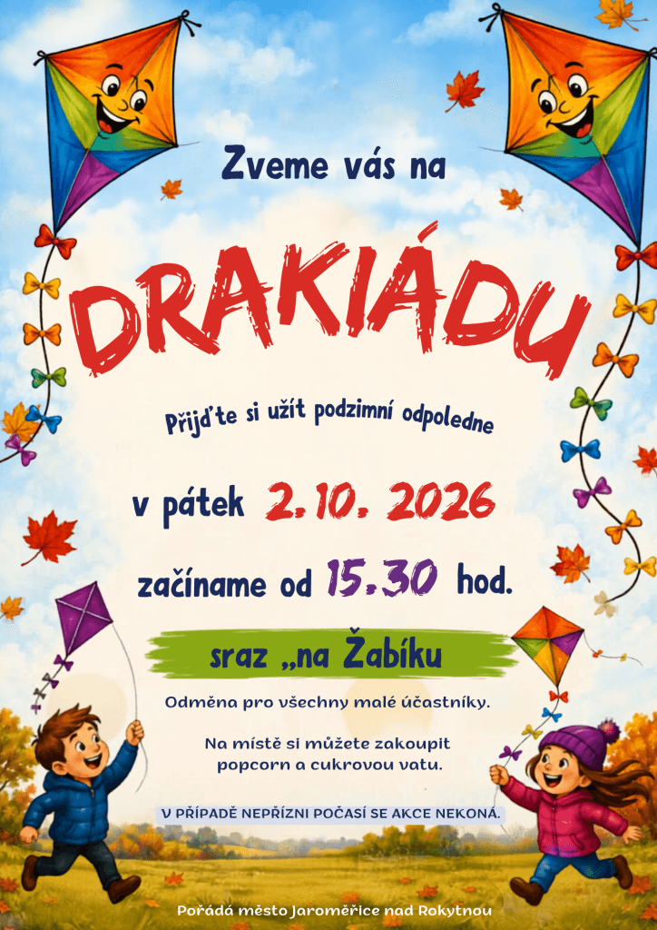 Drakiada 2026 | Městské kulturní středisko Jaroměřice nad Rokytnou